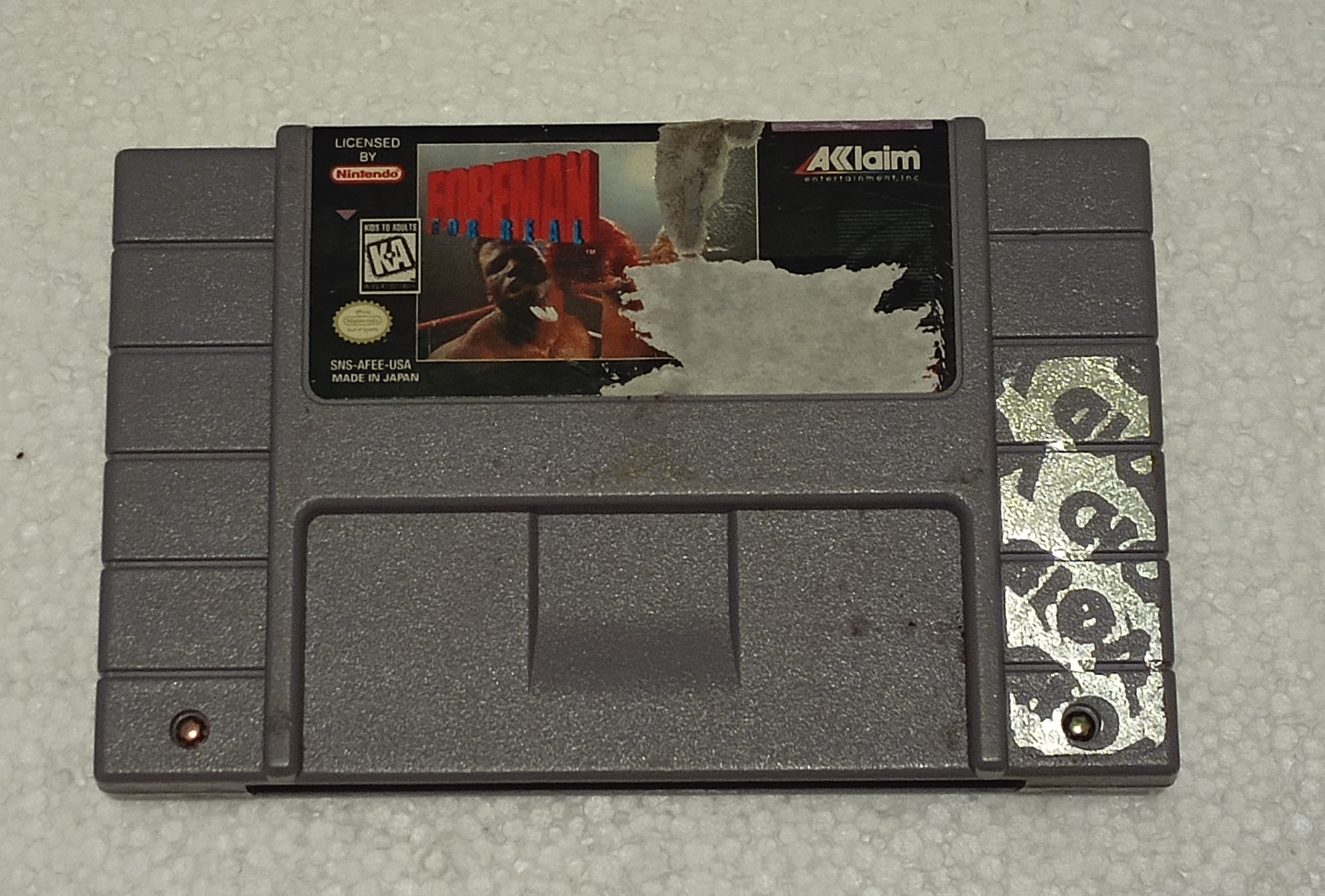 Foreman For Real (label damage)